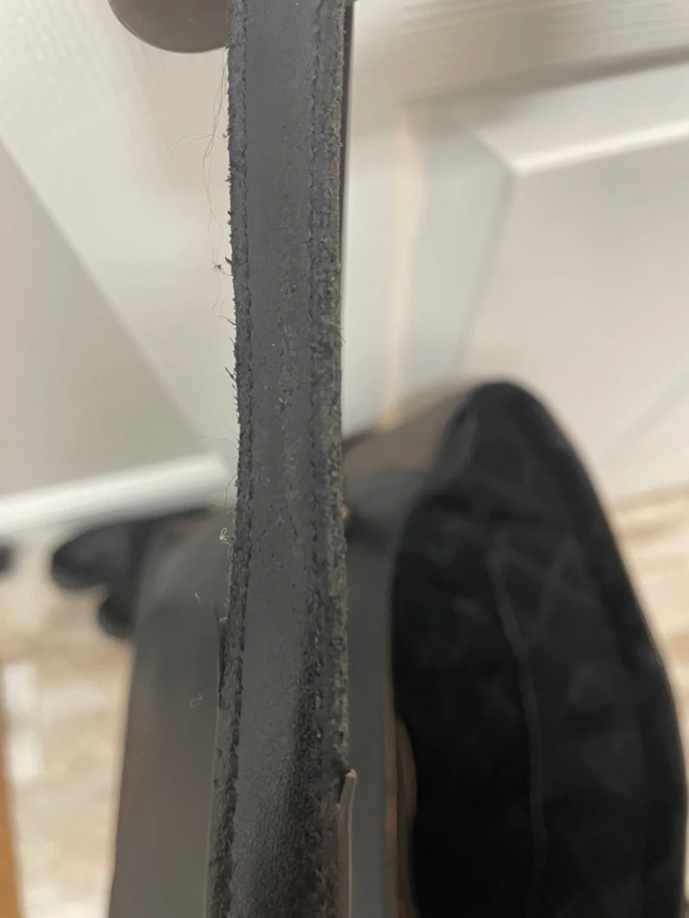 Michael Kors Black & Leopard-Print Studded Tote - Picture 8 of 13